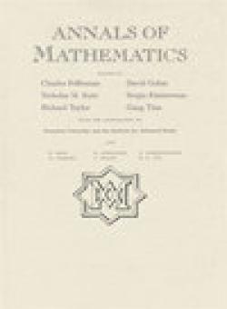 Annals Of Mathematics