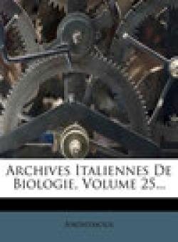 Archives Italiennes De Biologie