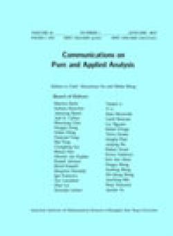 Communications On Pure And Applied Analysis