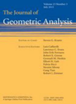 Journal Of Geometric Analysis
