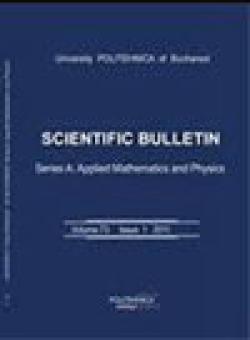 University Politehnica Of Bucharest Scientific Bulletin-series A-applied Mathema