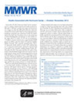 Mmwr-morbidity And Mortality Weekly Report