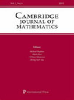 Cambridge Journal Of Mathematics