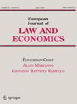 European Journal Of Law And Economics