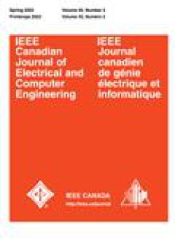 Ieee Canadian Journal Of Electrical And Computer Engineering