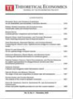 Theoretical Economics