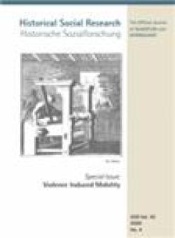 Historical Social Research-historische Sozialforschung