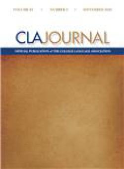 Cla Journal-college Language Association