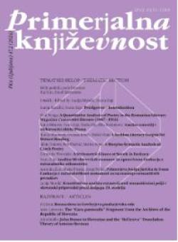 Primerjalna Knjizevnost