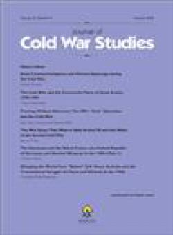 Journal Of Cold War Studies