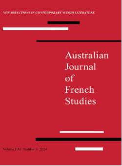 Australian Journal Of French Studies