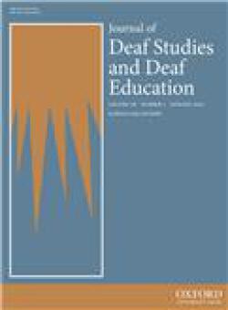 Journal Of Deaf Studies And Deaf Education