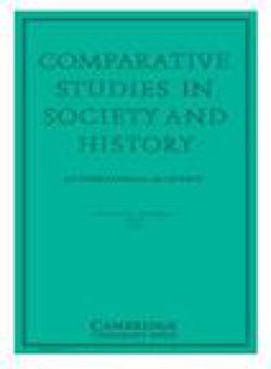 Comparative Studies In Society And History