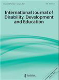 International Journal Of Disability Development And Education