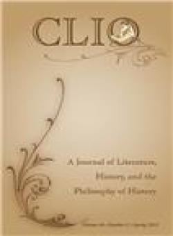 Clio-a Journal Of Literature History And The Philosophy Of History