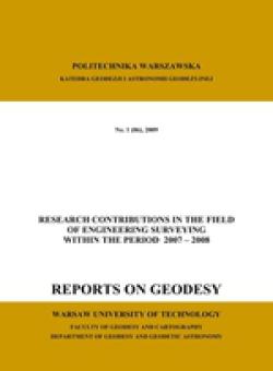 Reports On Geodesy And Geoinformatics