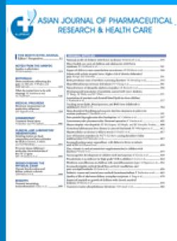 Asian Journal Of Pharmaceutical Research And Health Care
