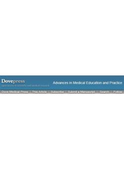 Advances In Medical Education And Practice