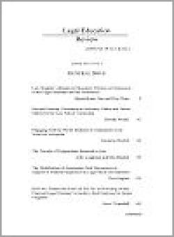 Legal Education Review