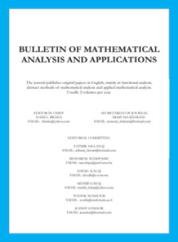 Bulletin Of Mathematical Analysis And Applications