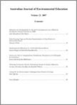 Australian Journal Of Environmental Education
