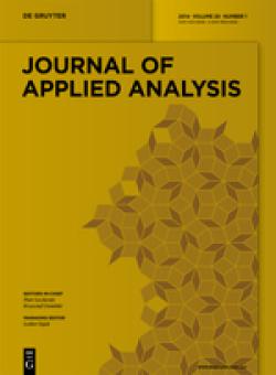 Journal Of Applied Analysis