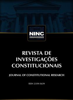 Revista De Investigacoes Constitucionais-journal Of Constitutional Research