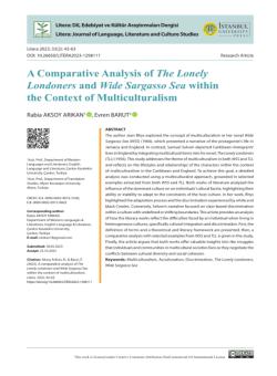 Litera-journal Of Language Literature And Culture Studies