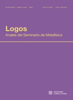 Logos-anales Del Seminario De Metafisica