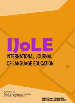 Ijole-international Journal Of Language Education