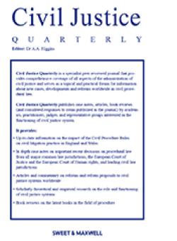 Civil Justice Quarterly