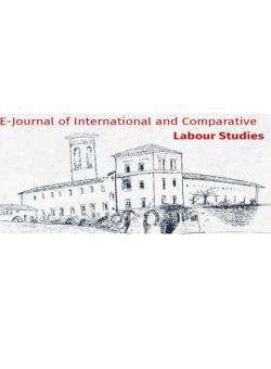 E-journal Of International And Comparative Labour Studies