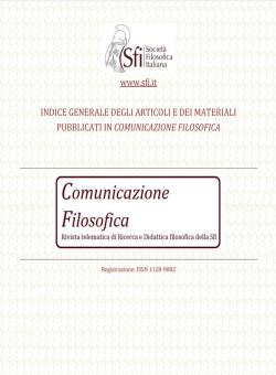 Comunicazione Filosofica