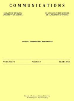 Communications Faculty Of Sciences University Of Ankara-series A1 Mathematics An