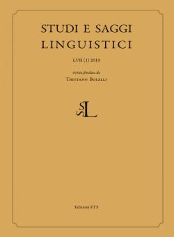Studi E Saggi Linguistici