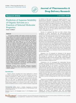 Asian Journal Of Pharmaceutics