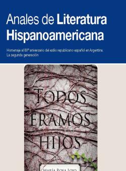 Anales De Literatura Hispanoamericana